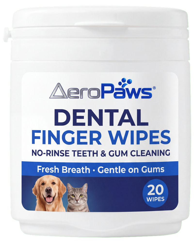 AeroPaws® Dental Finger Wipes