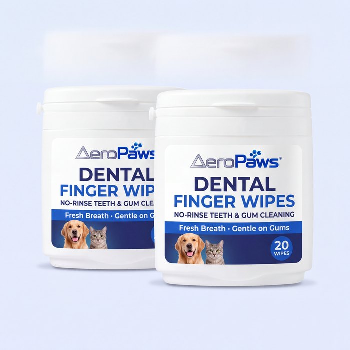 Two of Dental Finger Wipes
