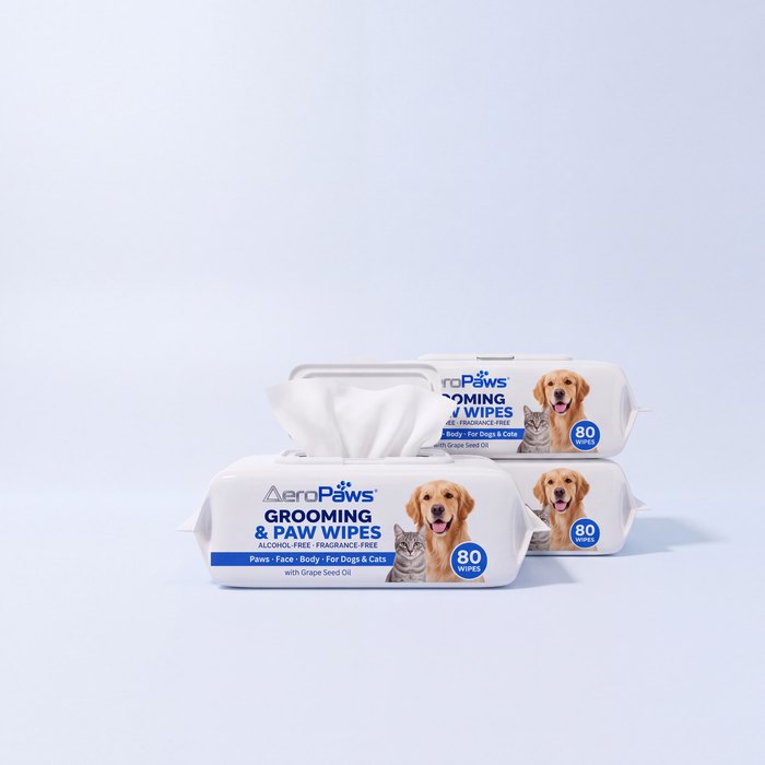 Two of Grooming & Paw Wipes
