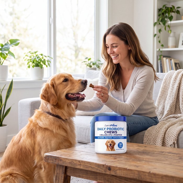 Daily Probiotic Chews at home