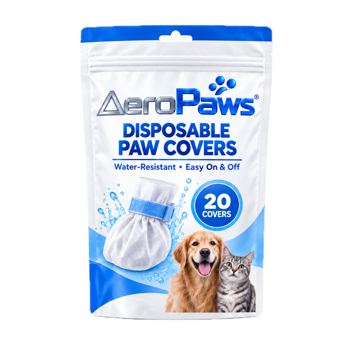AeroPaws Disposable Paw Covers pack