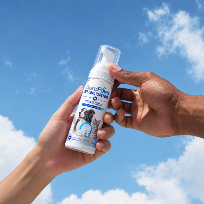 Passing the foam under a blue sky