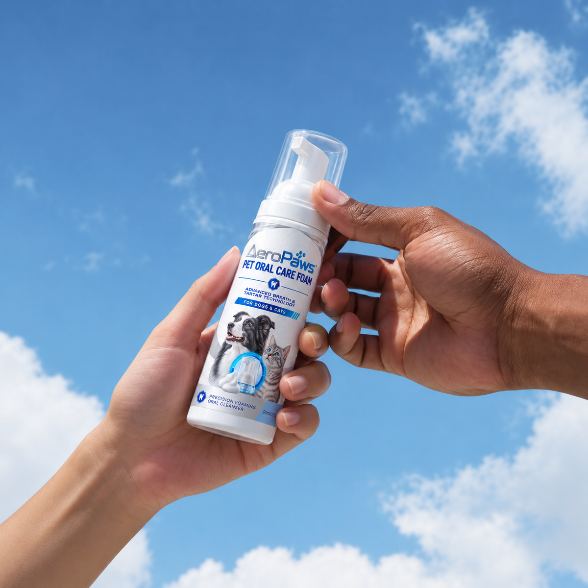 AeroPaws® Pet Oral Care Foam