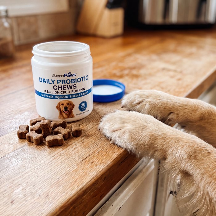 Daily Probiotic Chews at home